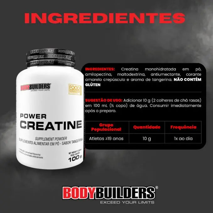 Whey Protein Waxy Whey Pot 900g + Power Creatine 100G + coqueteleira