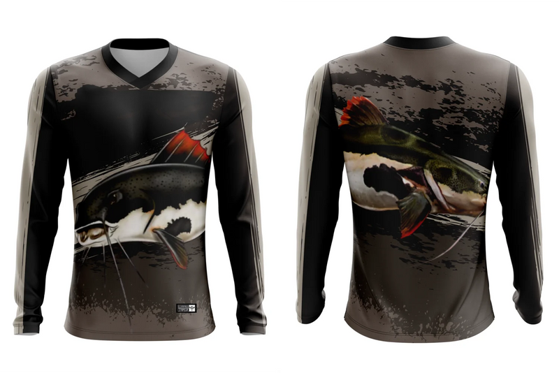 Camisa de pesca de secagem rápida com proteção Uv50