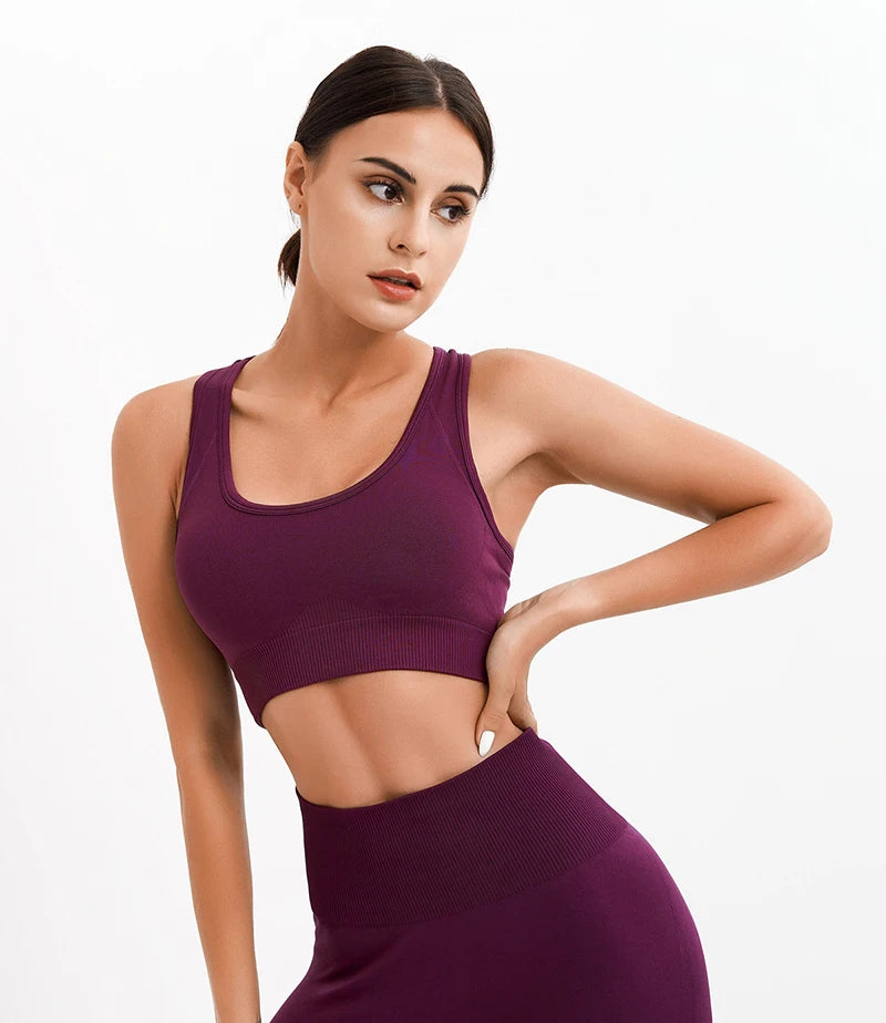 WAREBALL Tank Top feminino, sutiã fitness acolchoado esportivo e confortável