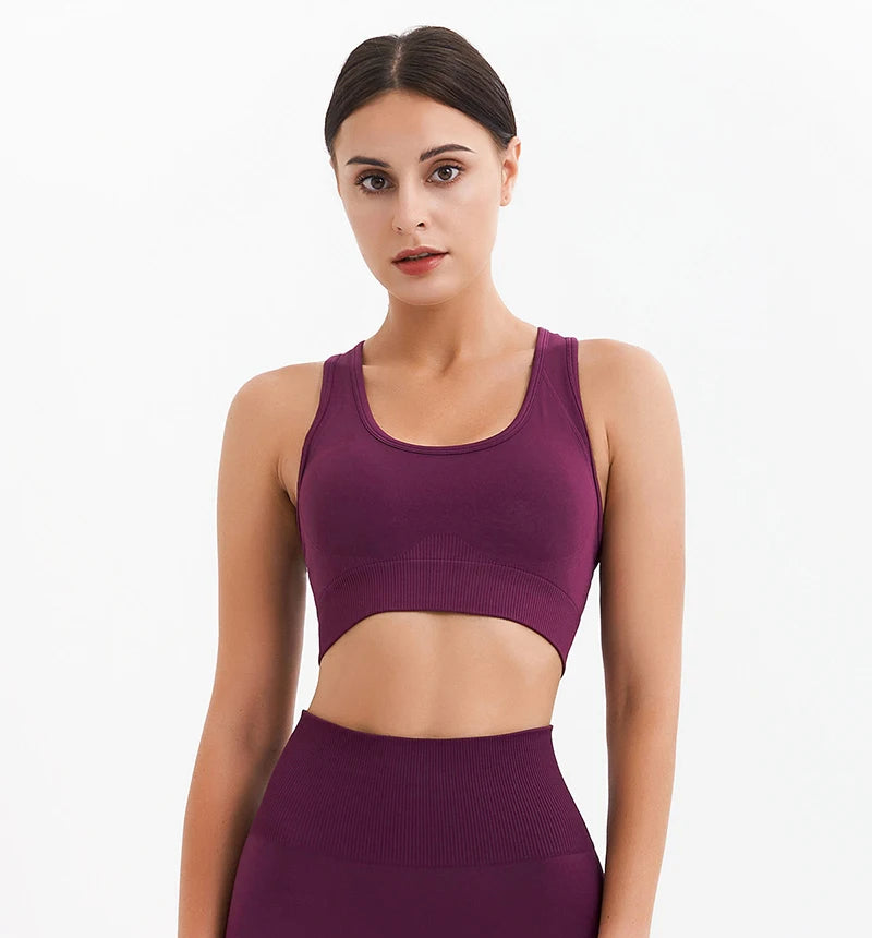 WAREBALL Tank Top feminino, sutiã fitness acolchoado esportivo e confortável