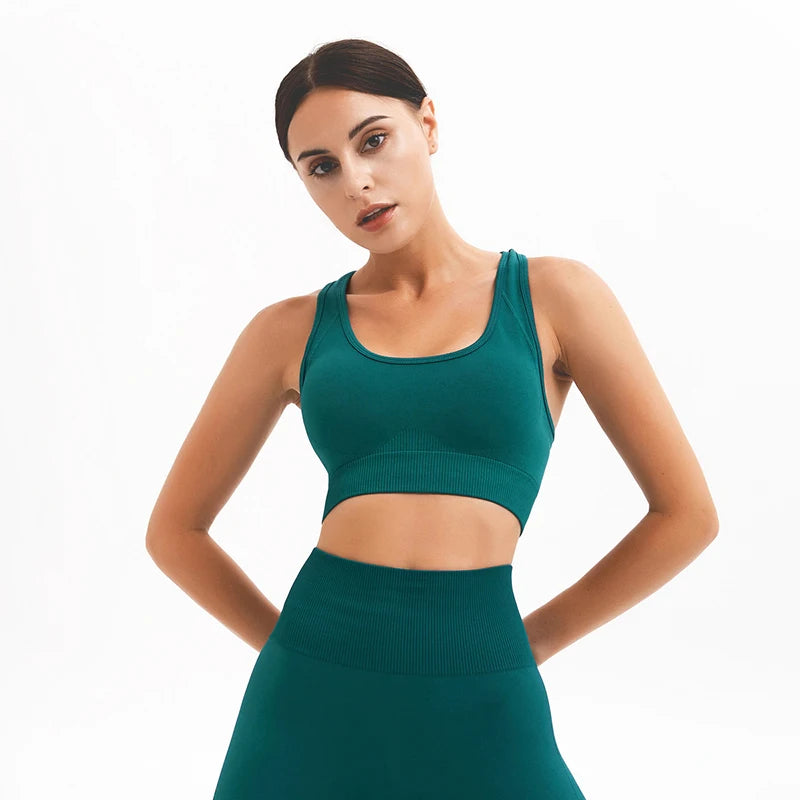 WAREBALL Tank Top feminino, sutiã fitness acolchoado esportivo e confortável