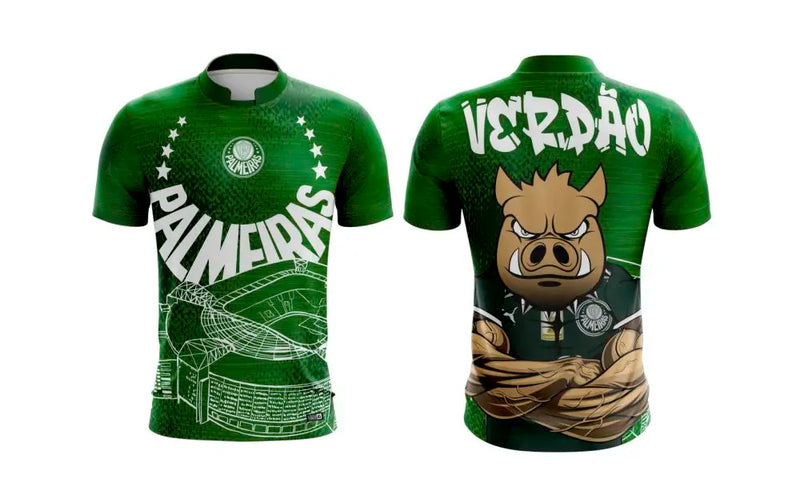 Camiseta Verdão Torcida Gola