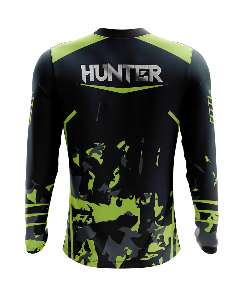 Camisa de Caça Adulto e Criança  secagem rápida com proteção Uv50 Hunter